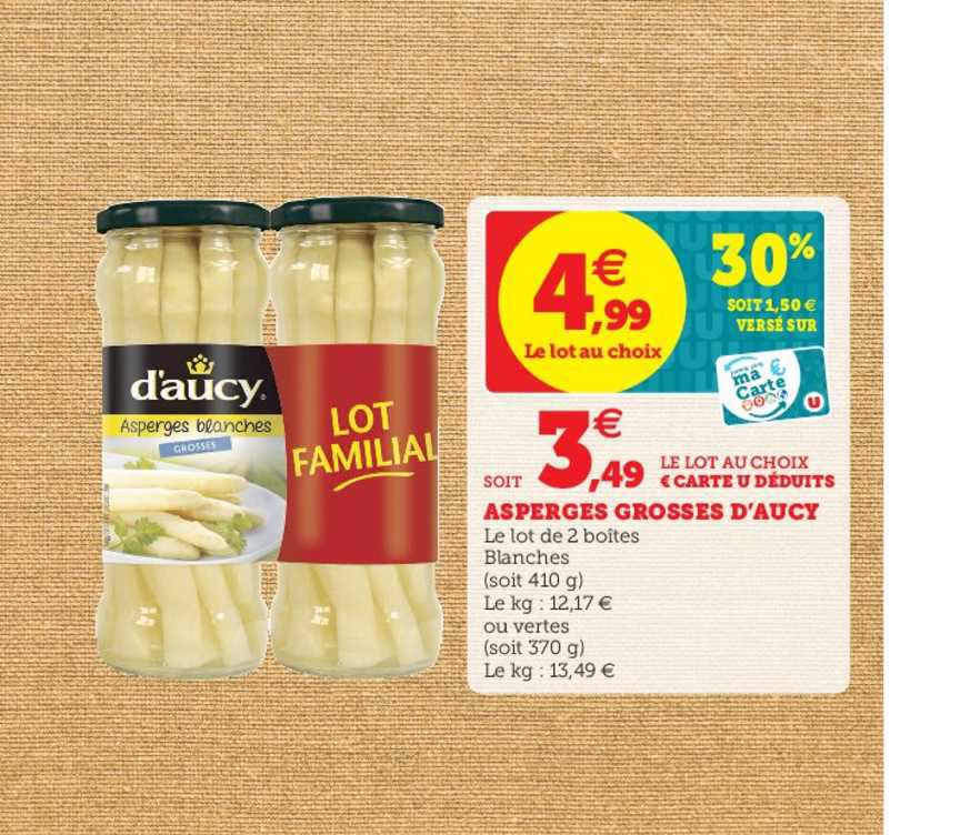 asperges grosses d'aucy