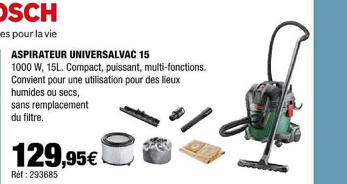 Aspirateur Universalvac 15 Bosch