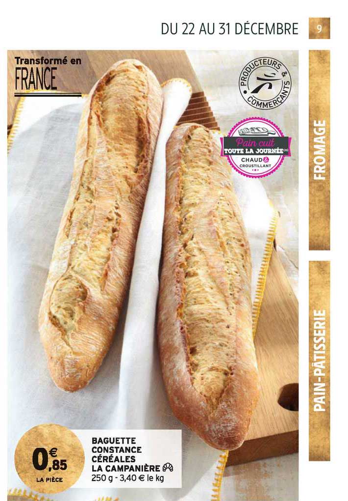 baguette constance céréales la campanière
