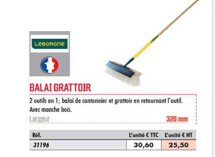Balai Grattoir