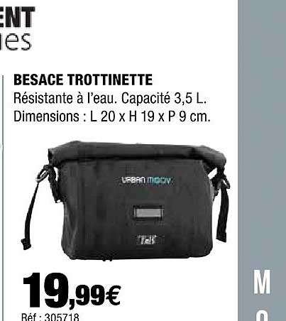 Besace Trottinette
