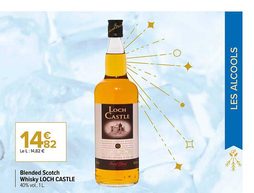 blended scotch whisky loch castle