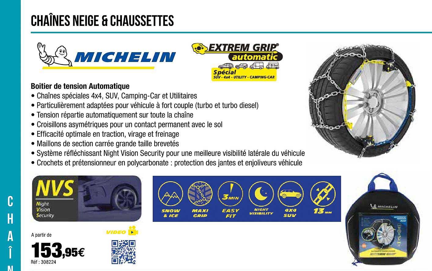 boitier de tension automatique michelin extrem grip