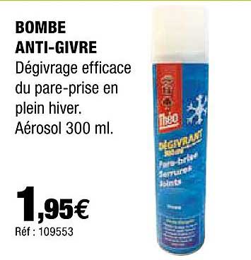 bombe anti-givre