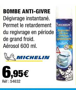 Bombe Anti-givre Michelin