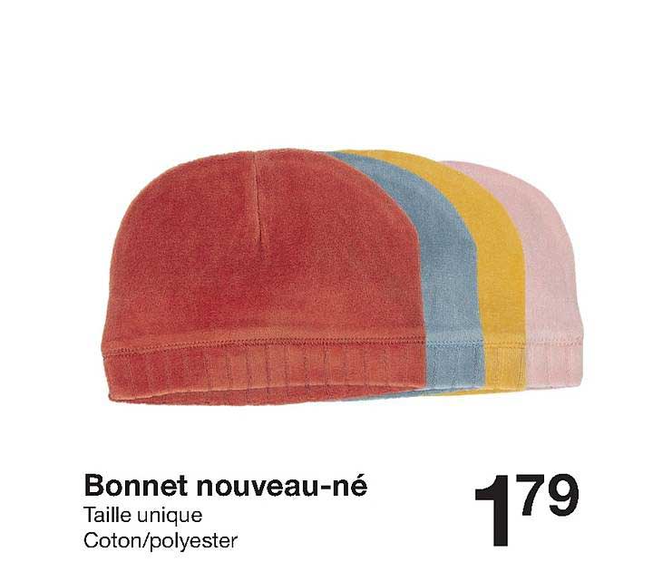 bonnet nouveau né