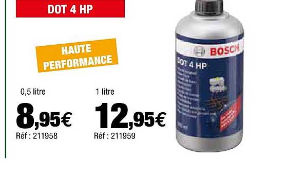 bosch dot 4 hp