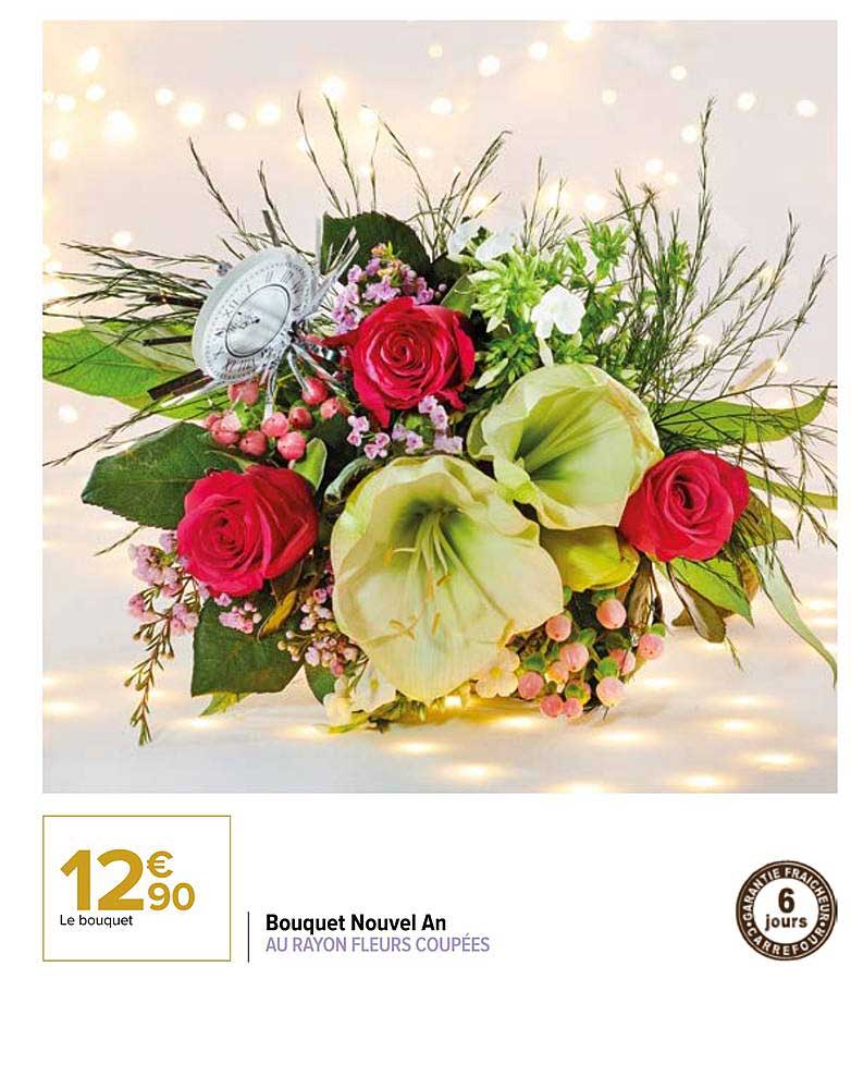 bouquet nouvel an