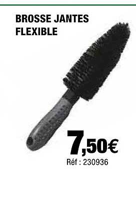 brosse jantes flexible