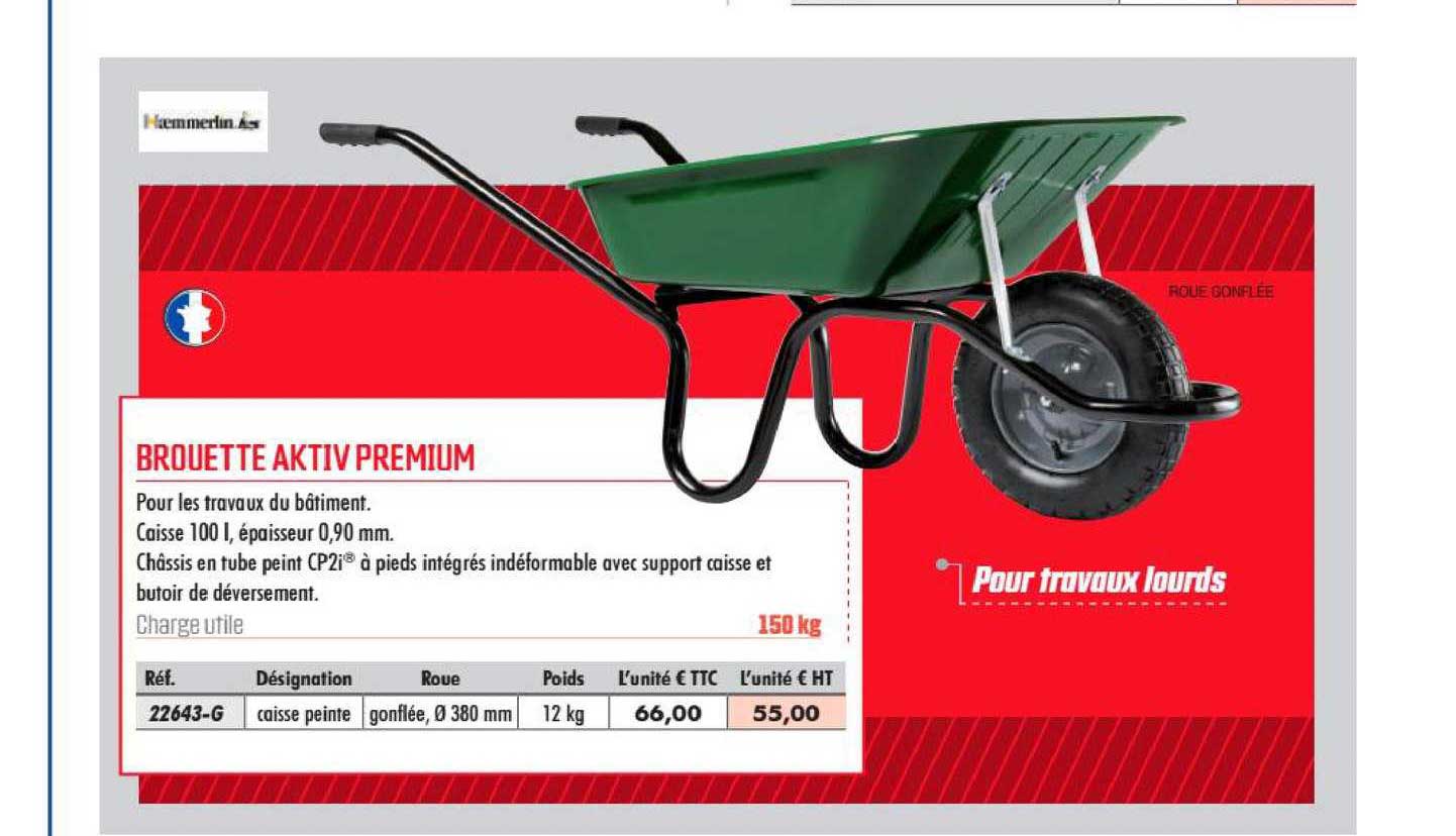 brouette aktiv premium