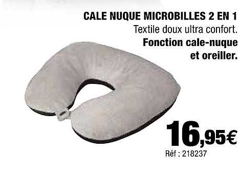 Cale Nuque Microbilles 2 En 1