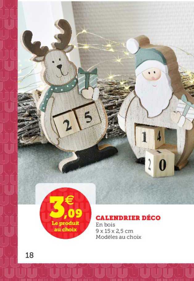Calendrier Déco