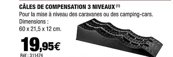 câles de compensation 3 niveaux