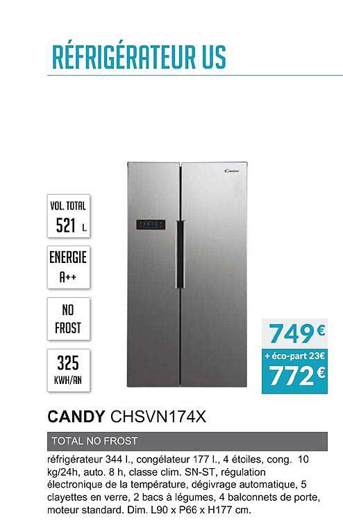 candy chsvn174x total no frost