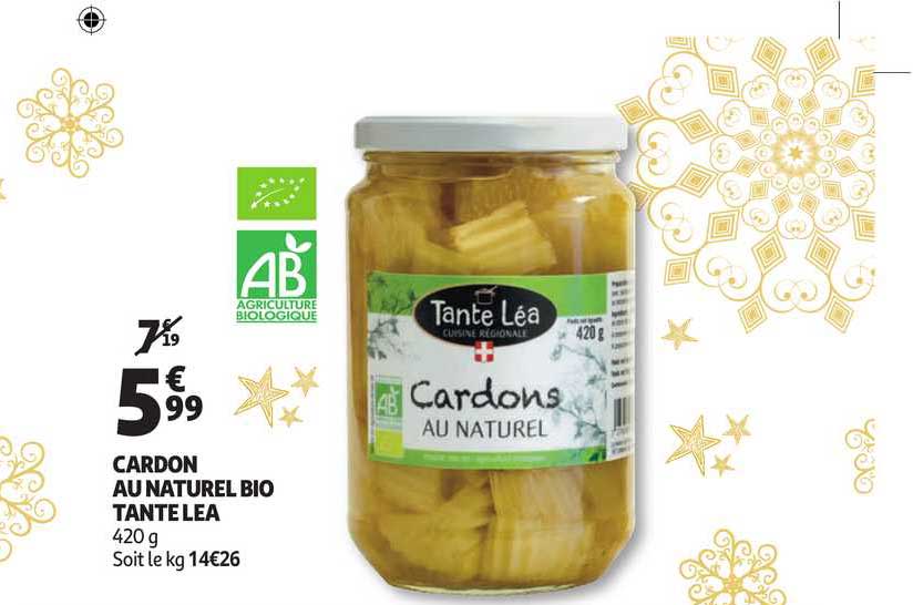 cardon au naturel bio tante lea