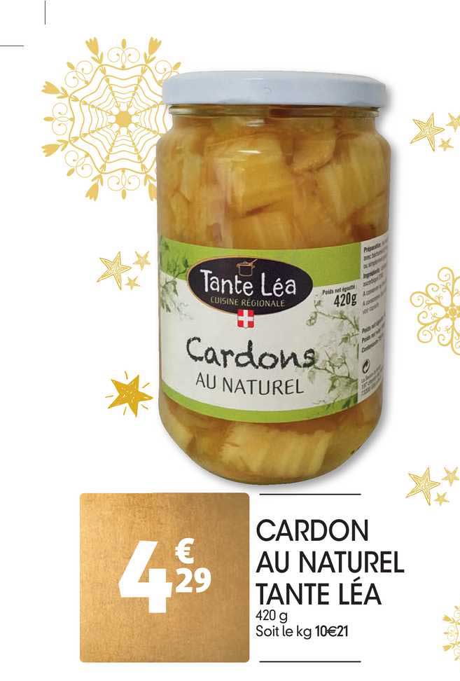 cardon au naturel tante léa