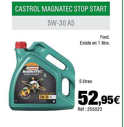 castrol magnetic stop start 5w-30 a5
