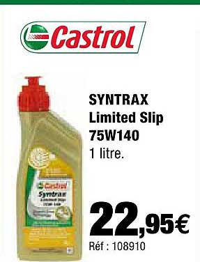 castrol syntrax limited slip 75w140