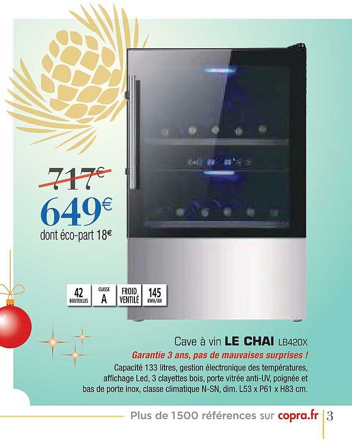 cave à vin le chai lb4420x
