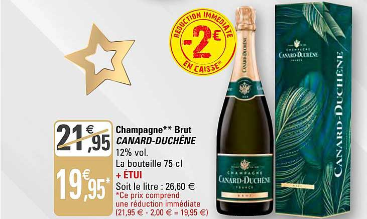 champagne brut canard-duchêne