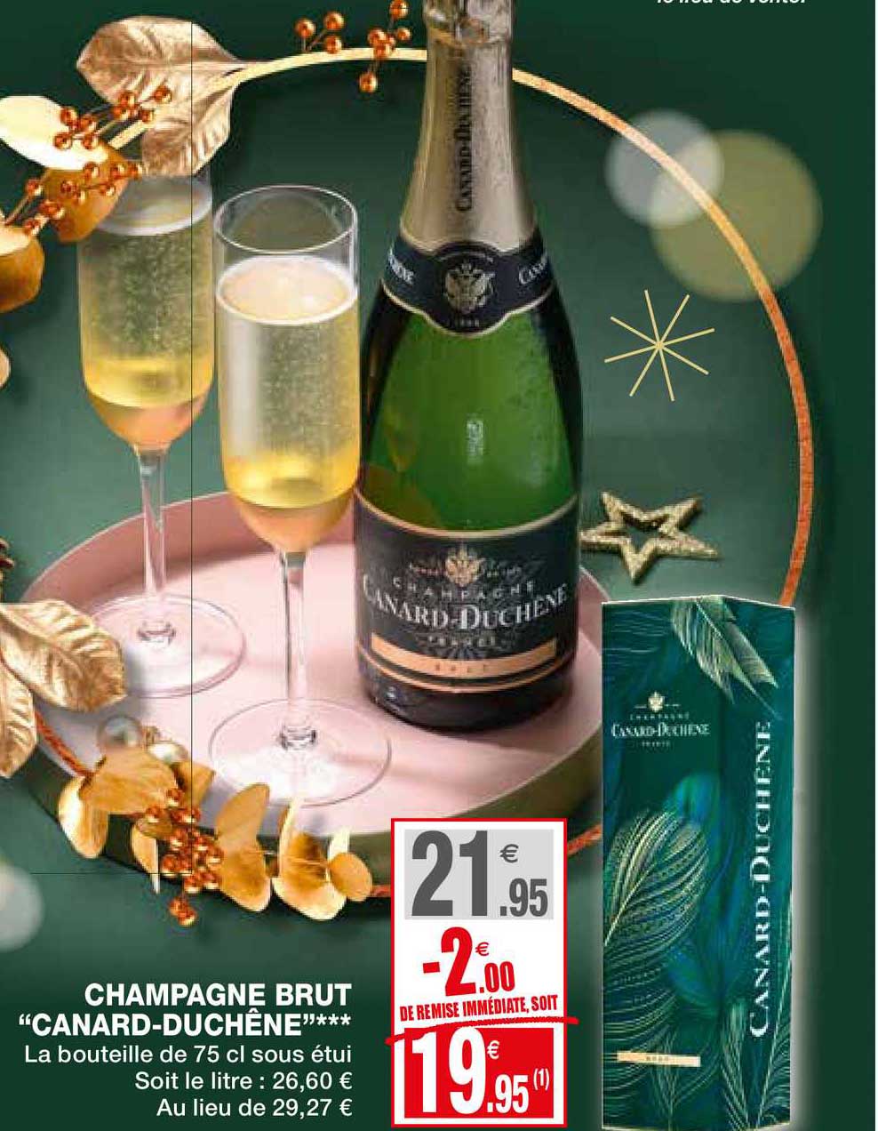champagne brut canard duchêne