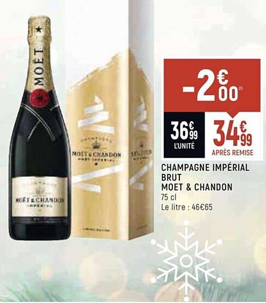 champagne impérial brut moet & chandon