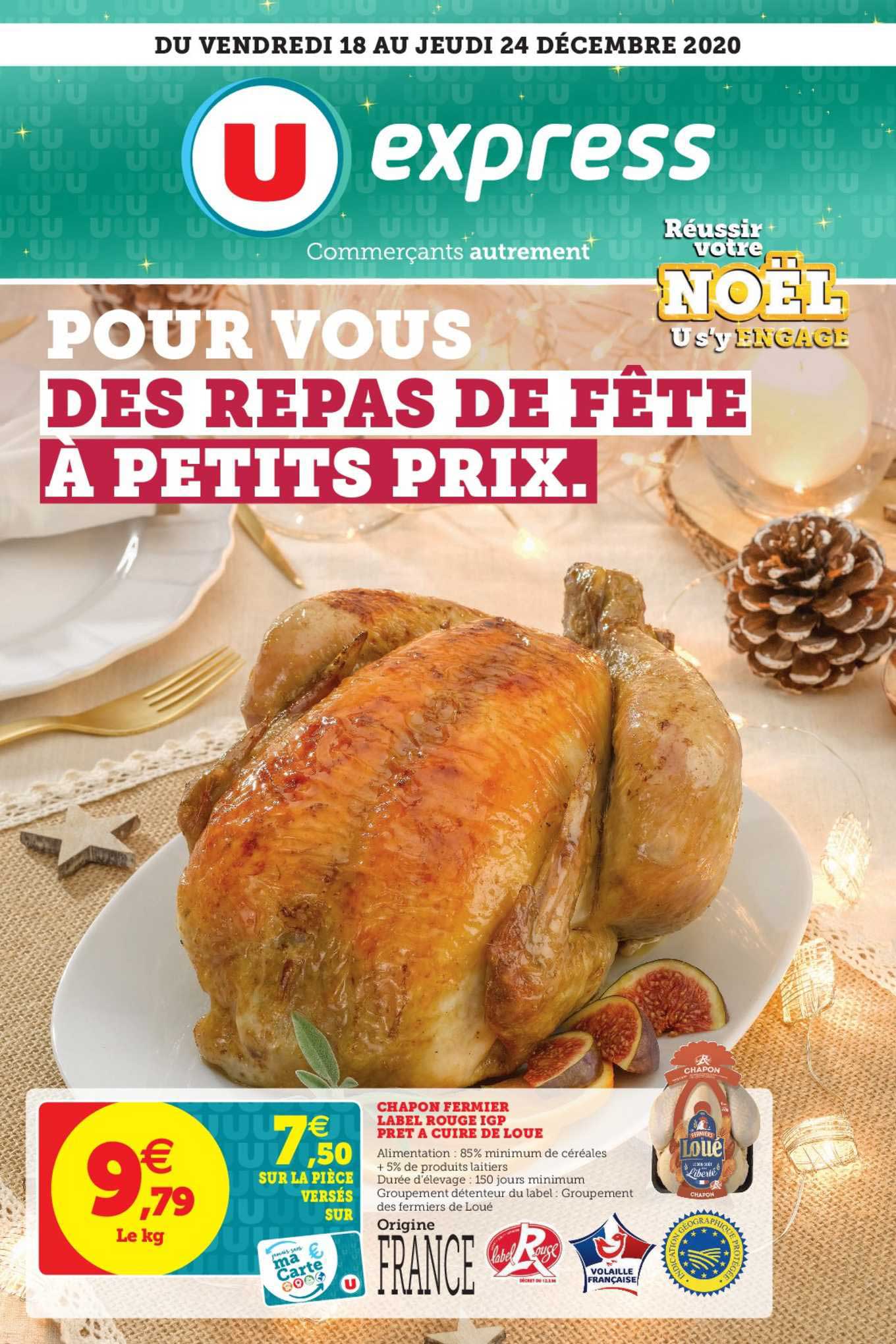 chapon fermier label rouge igp prêt à cuire de loue