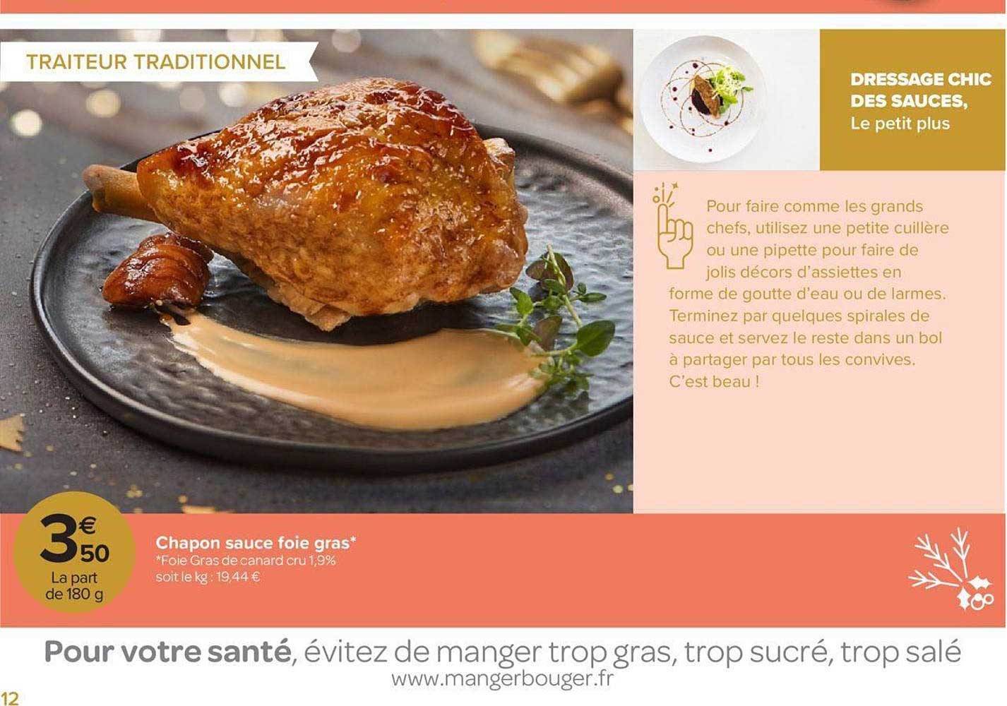 chapon sauce foie gras