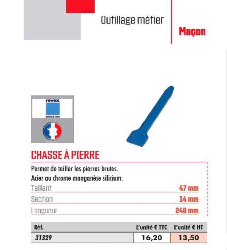 chasse à pierre