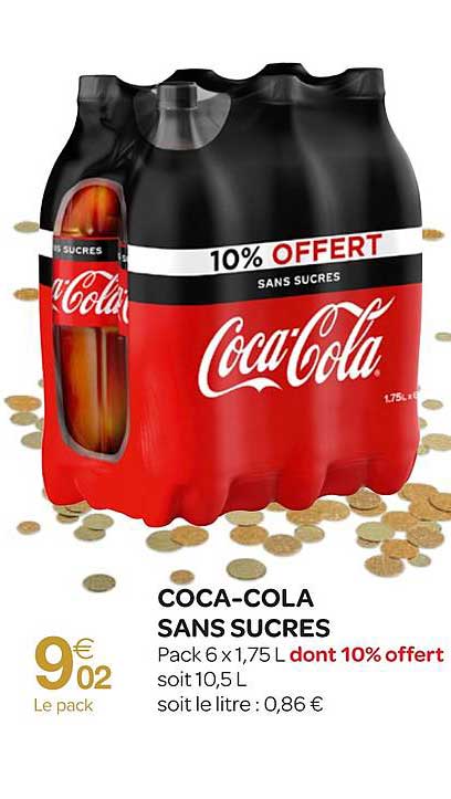 coca-cola sans sucres