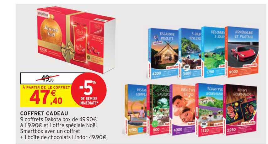 coffret cadeau dakotabox