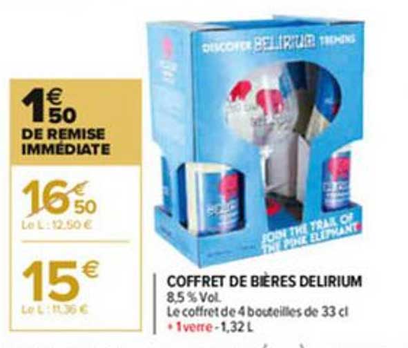 Coffret De Bières Delirium