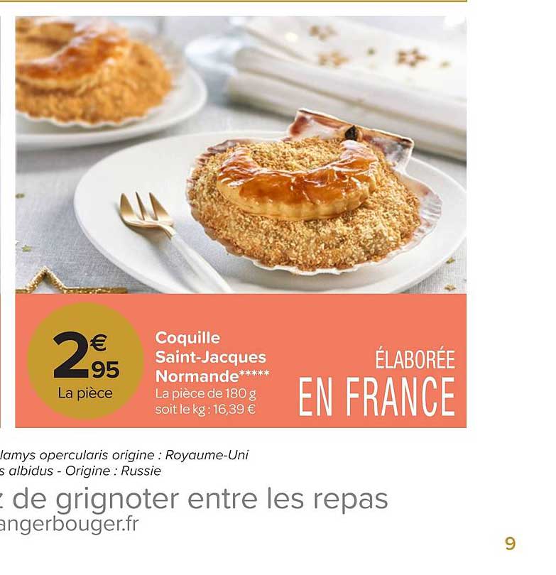 coquille saint-jacques normande