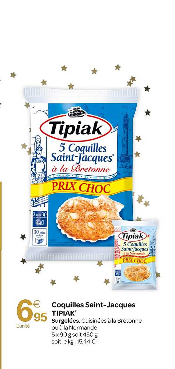 coquilles saint-jacques tipiak