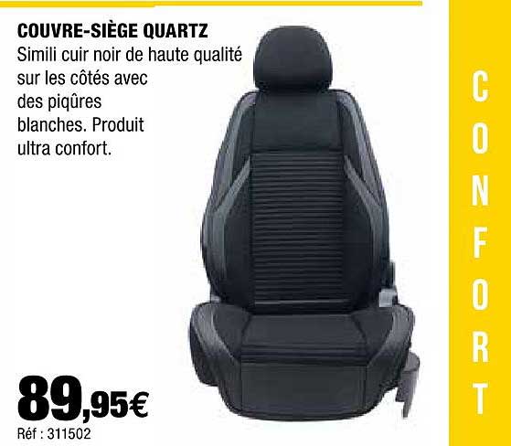 couvre-siège quartz