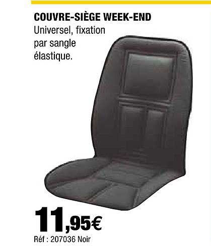 couvre-siège week-end