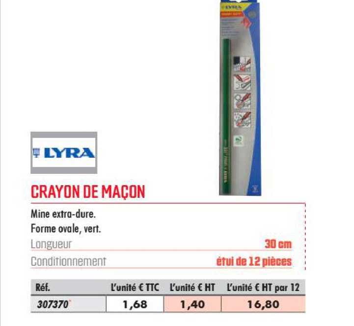 crayon de maçon lyra