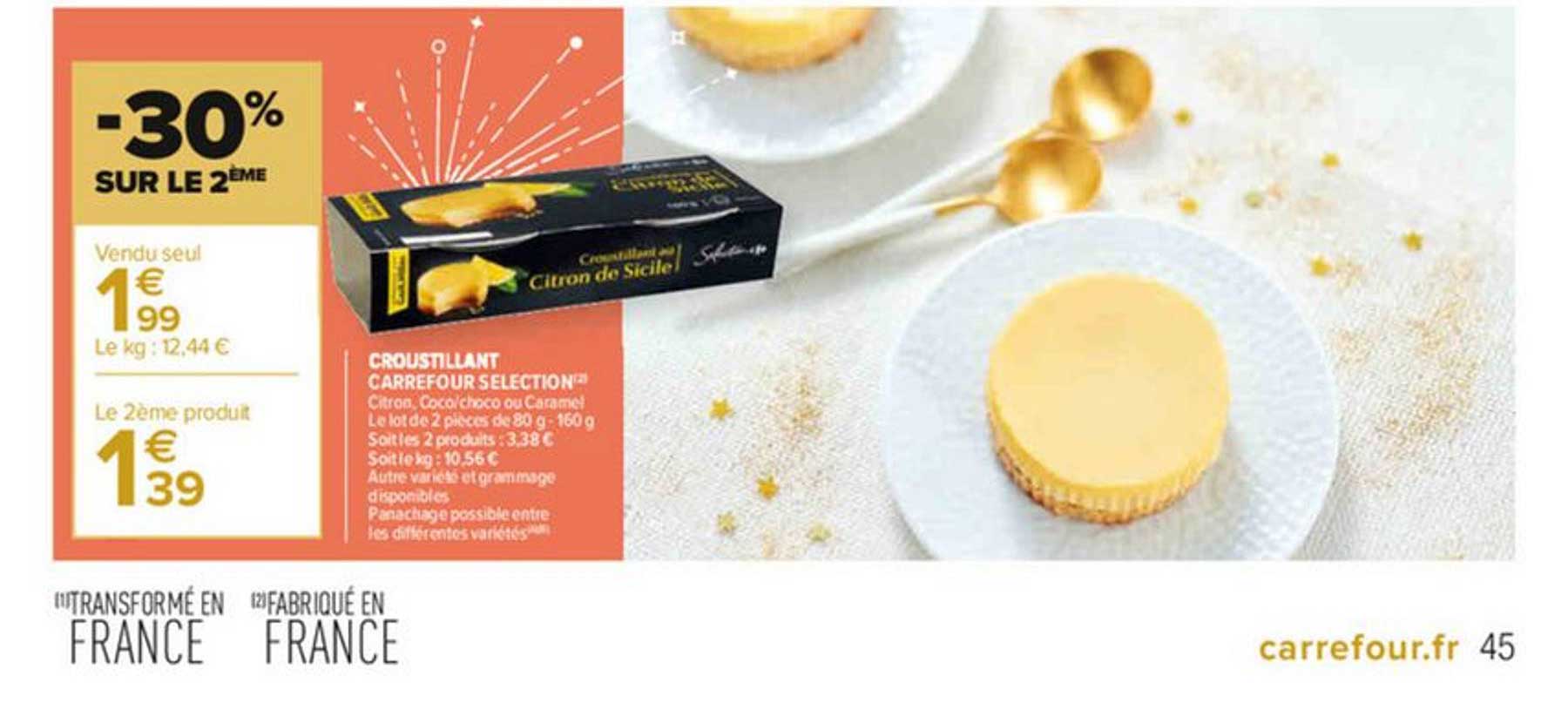 Croustillant Carrefour Selection