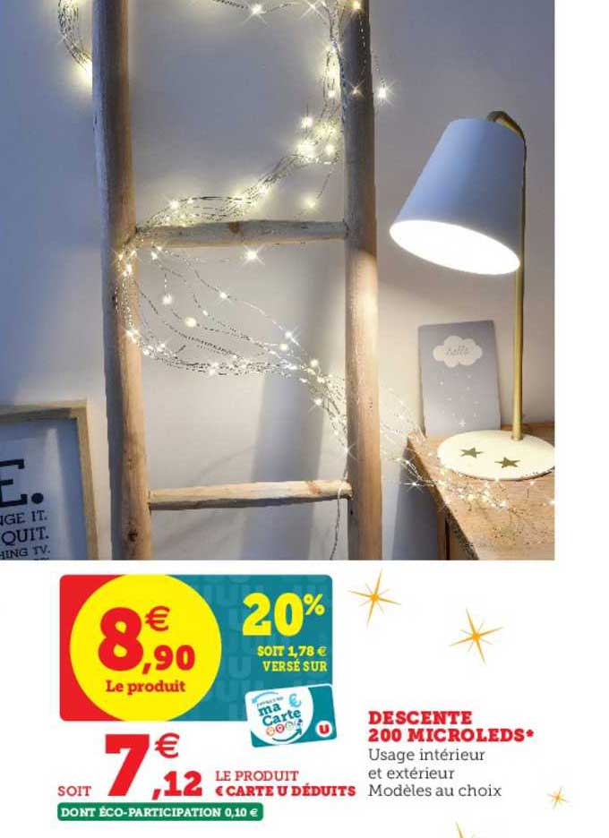 descente 200 microleds