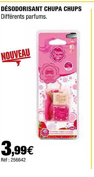 désodorisant chupa chips