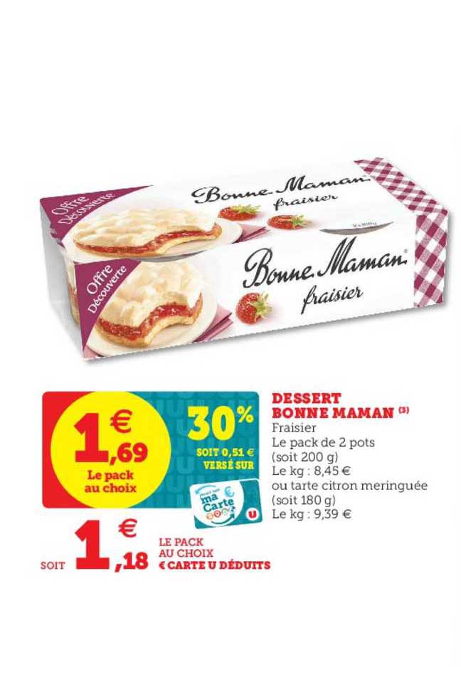 dessert bonne maman