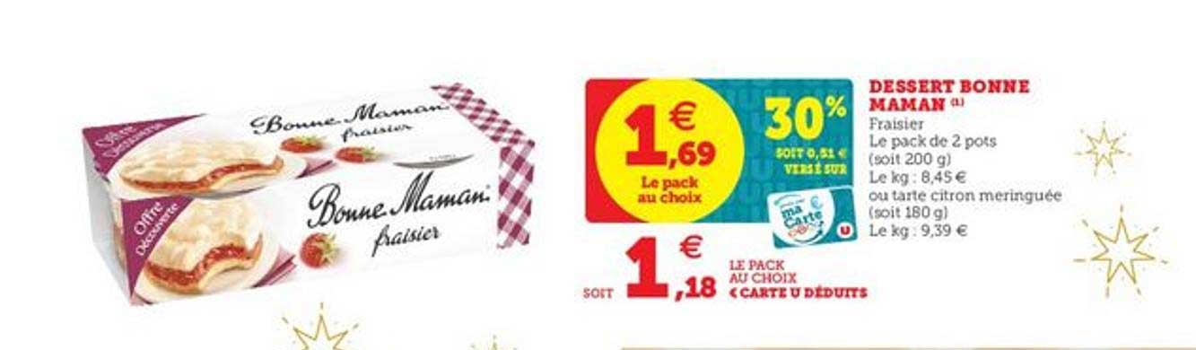 Dessert Bonne Maman