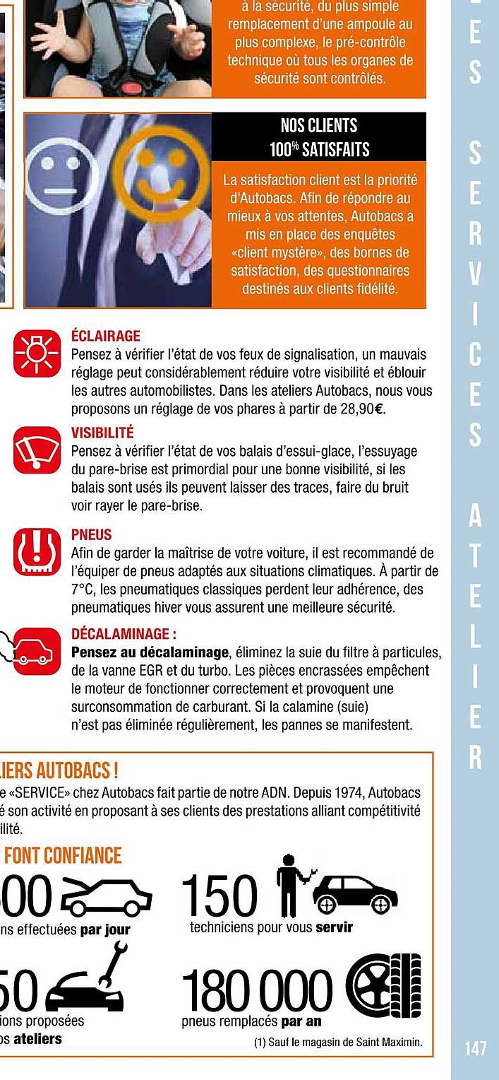 éclairage, visibilité, pneus, décalaminage