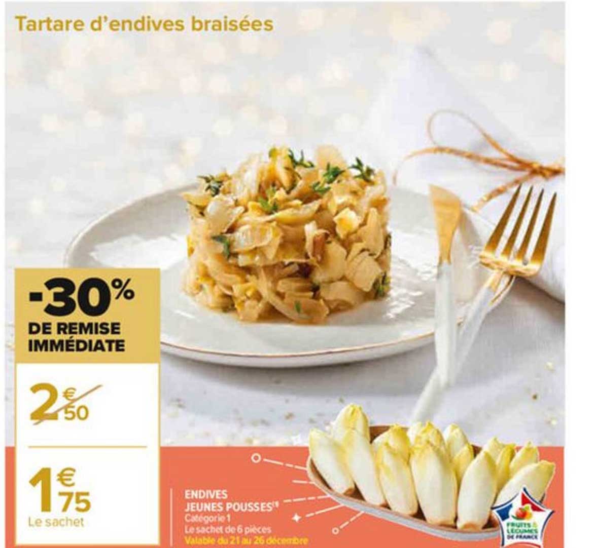 endives jeunes pousses