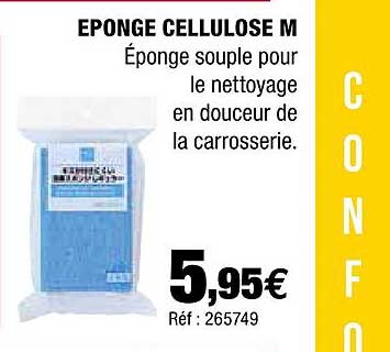 éponge cellulose m