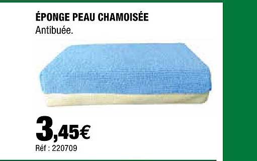 éponge peau chamoisée