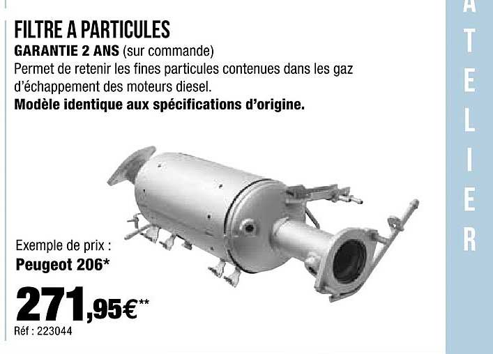 filtre à particules