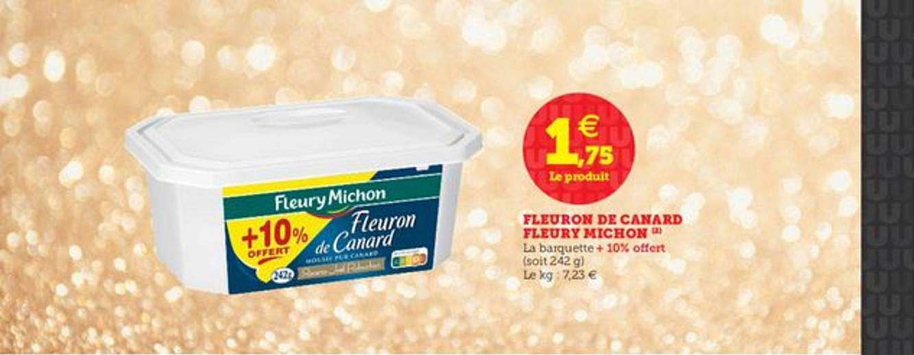 fleuron de canard fleury michon