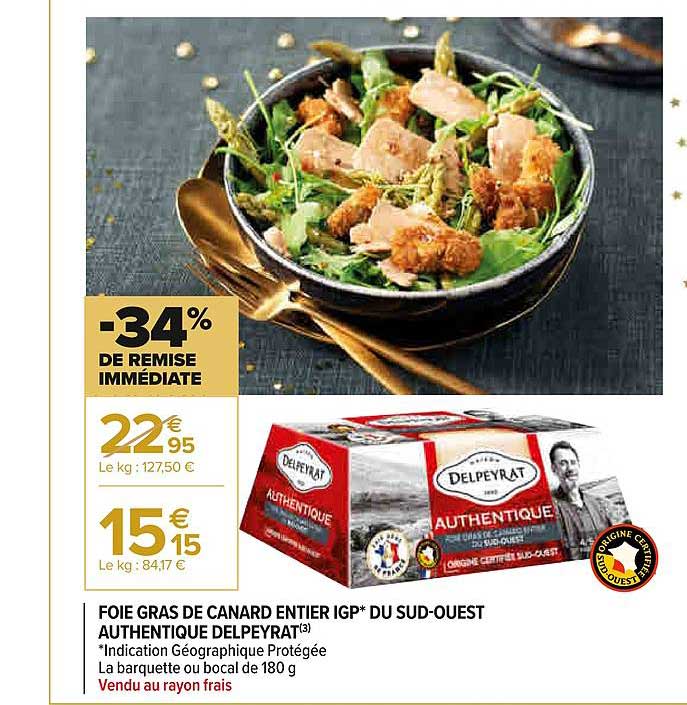 foie gras de canard entier igp du sud-ouest authentique delpeyrat
