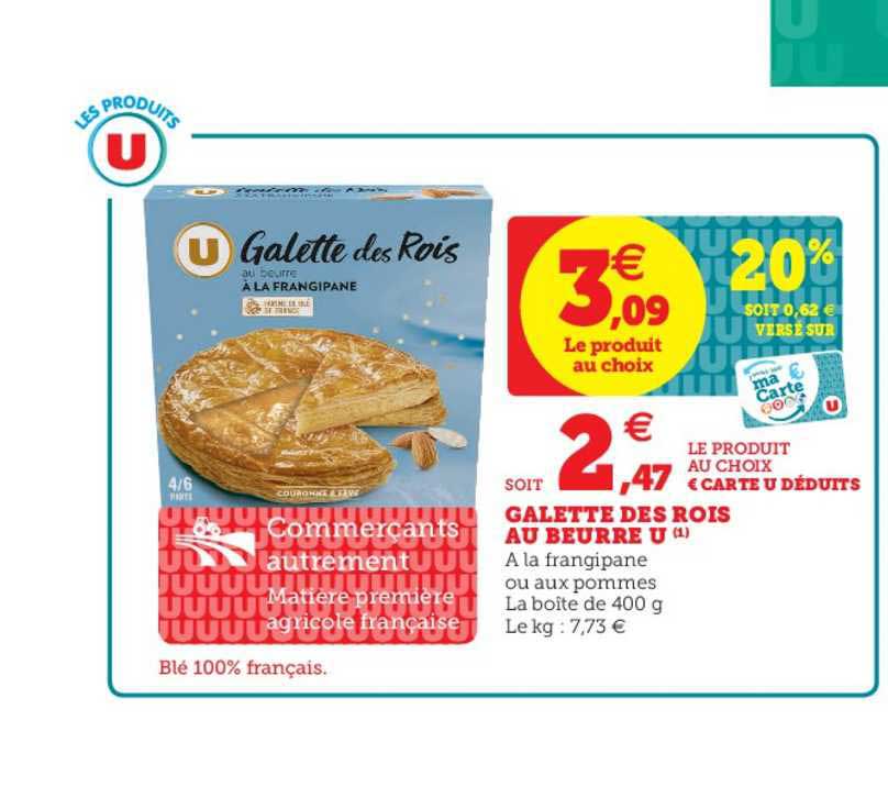 galette des rois au beurre u